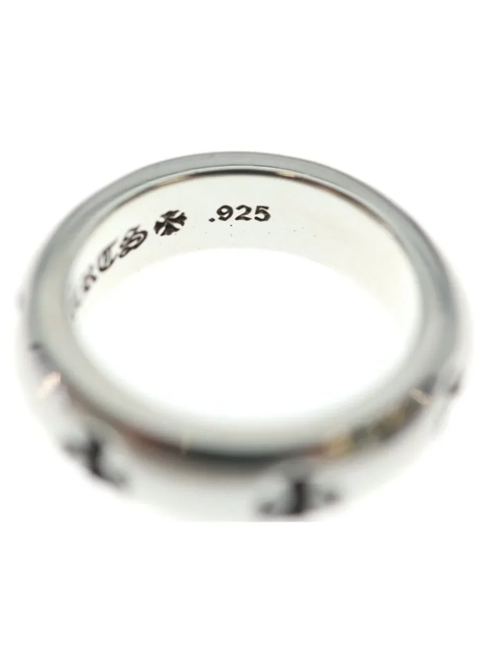 Chrome Hearts Negative CH Plus Ring Silver